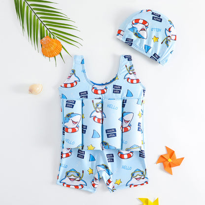 Lepetitdauphin — Maillot flottant 2-en-1 pour l'apprentissage de la natation