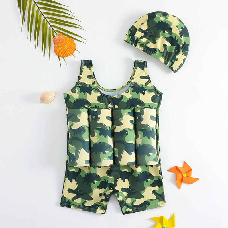Lepetitdauphin — Maillot flottant 2-en-1 pour l'apprentissage de la natation
