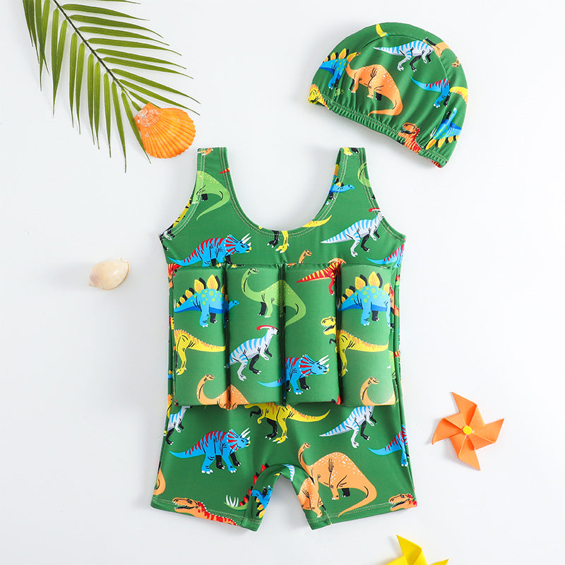 Lepetitdauphin — Maillot flottant 2-en-1 pour l'apprentissage de la natation